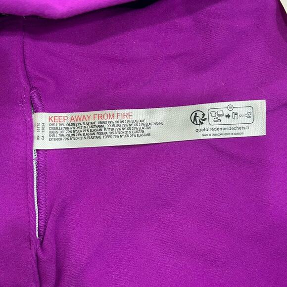 NWT FP Movement x Hatch Never Better Square Neck Maternity Bra Purple Size L - Picture 7 of 7